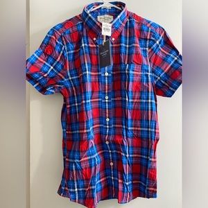 Mens Abercrombie & Fitch button down muscle shirt